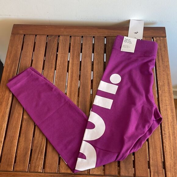 NWT Nike Women NSW Essential JDI High Rise Leggings Viotech Women S(CZ8534-503) - Picture 4 of 9